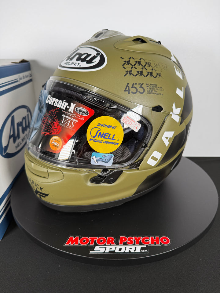 Arai Contour-X Helmet - MVK Oakley - Size Large - OPEN BOX - FINAL SALE / NO RETURNS