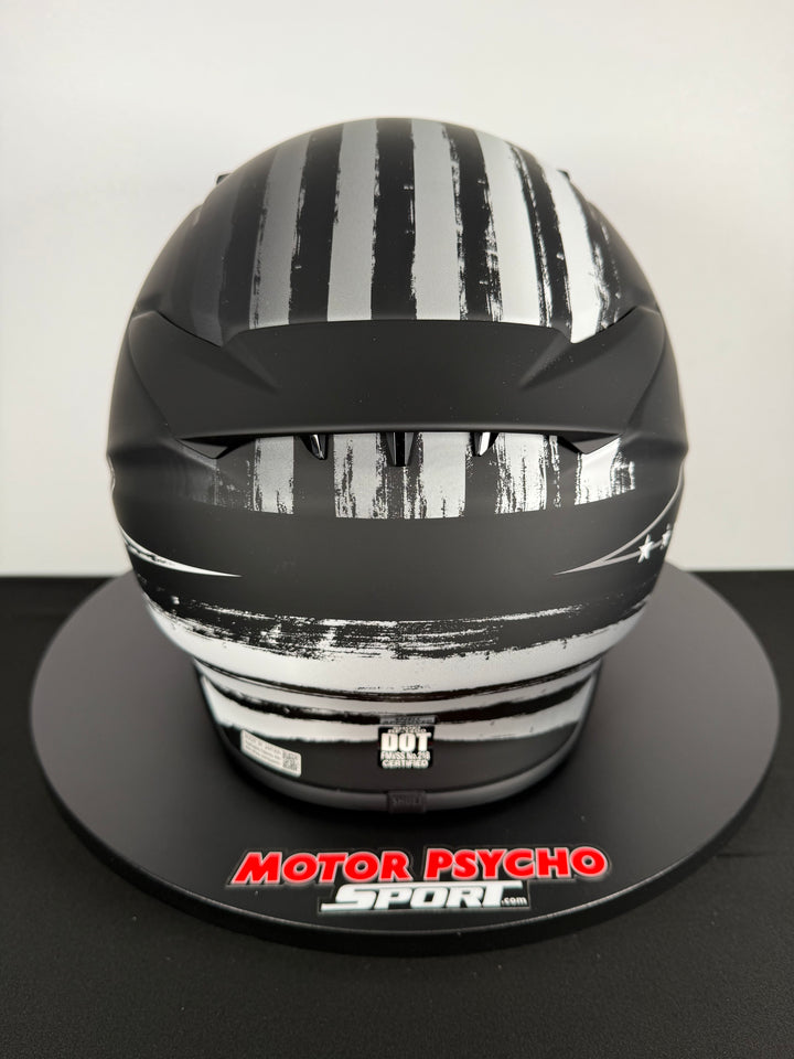 Shoei RF-1400 Dedicated 2 Helmet Matte TC-5 Black/White - Size XXL - USED / OPEN BOX - FINAL SALE / NO RETURNS