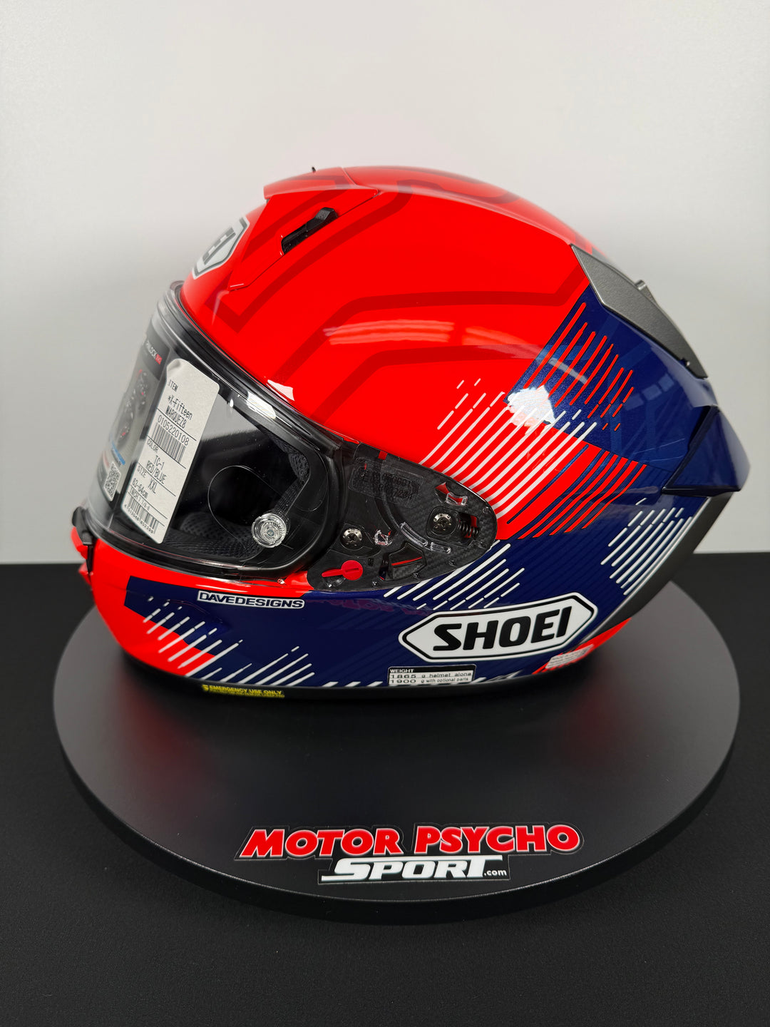 Shoei X-15 Marquez 8 Helmet - TC-1 - Size XXL - USED / OPEN BOX