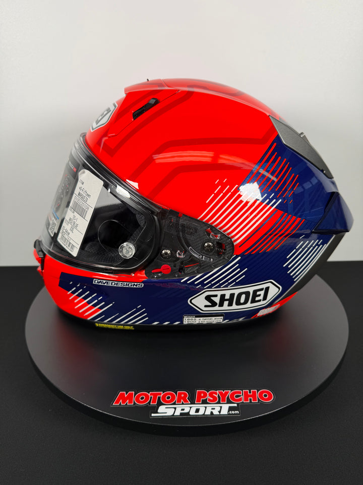 Shoei X-15 Marquez 8 Helmet - TC-1 - Size XXL - USED / OPEN BOX