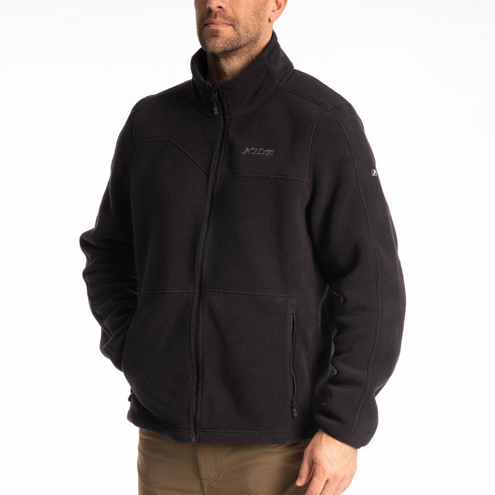 KLIM TETON CREST FLEECE JACKET - BLACK