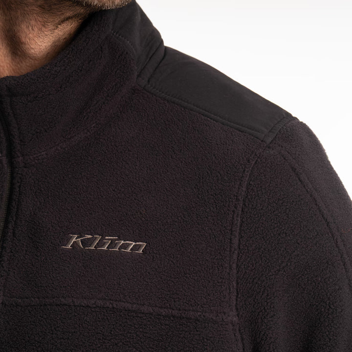 KLIM TETON CREST FLEECE JACKET - BLACK