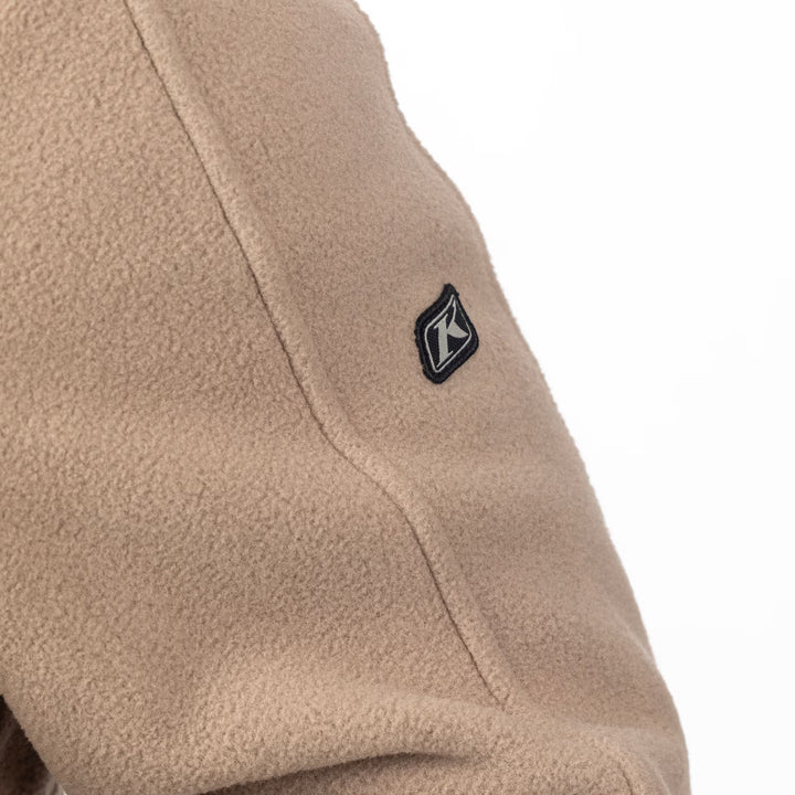 KLIM TETON CREST FLEECE JACKET - MONTANA TAN - BLACK