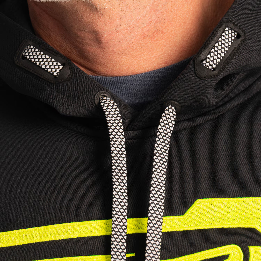 KLIM ZONE PULLOVER HOODIE - BLACK - HI-VIS