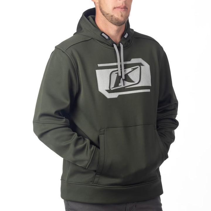 KLIM ZONE PULLOVER HOODIE - DUFFEL BAG - MONUMENT