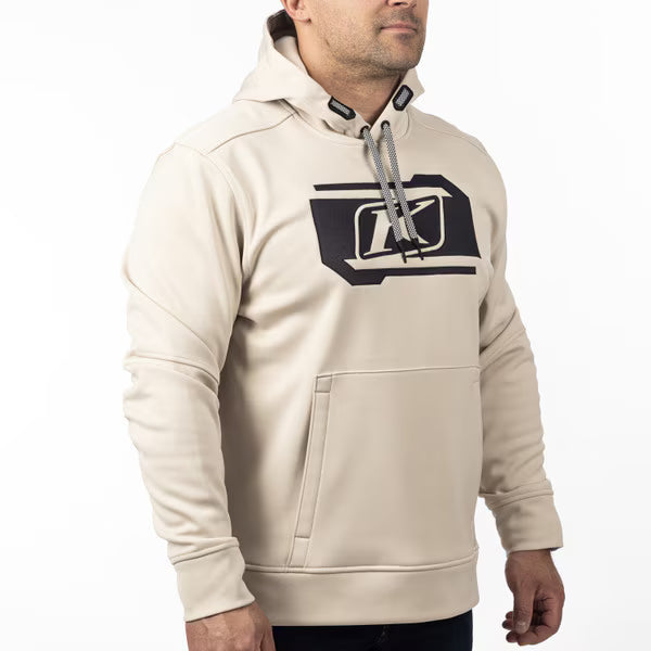 KLIM ZONE PULLOVER HOODIE - PEYOTE - BLACK