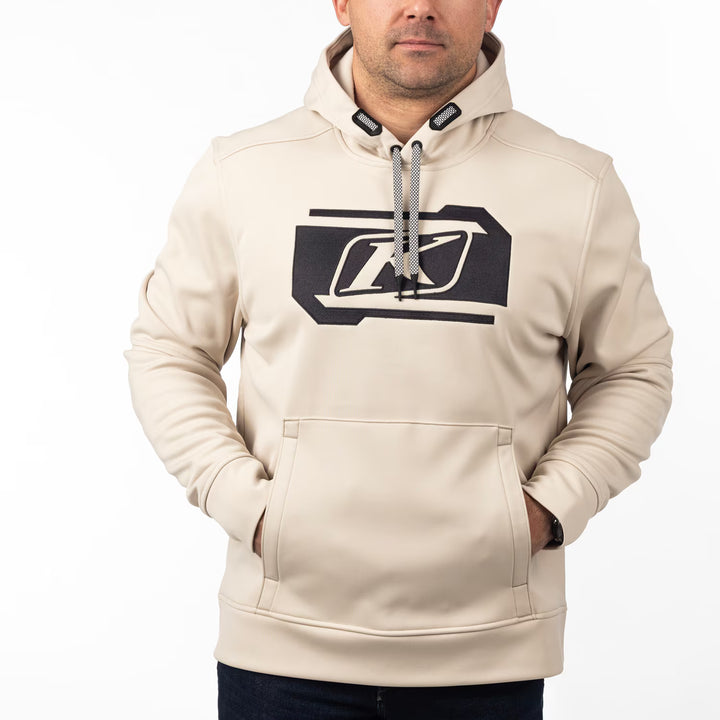 KLIM ZONE PULLOVER HOODIE - PEYOTE - BLACK