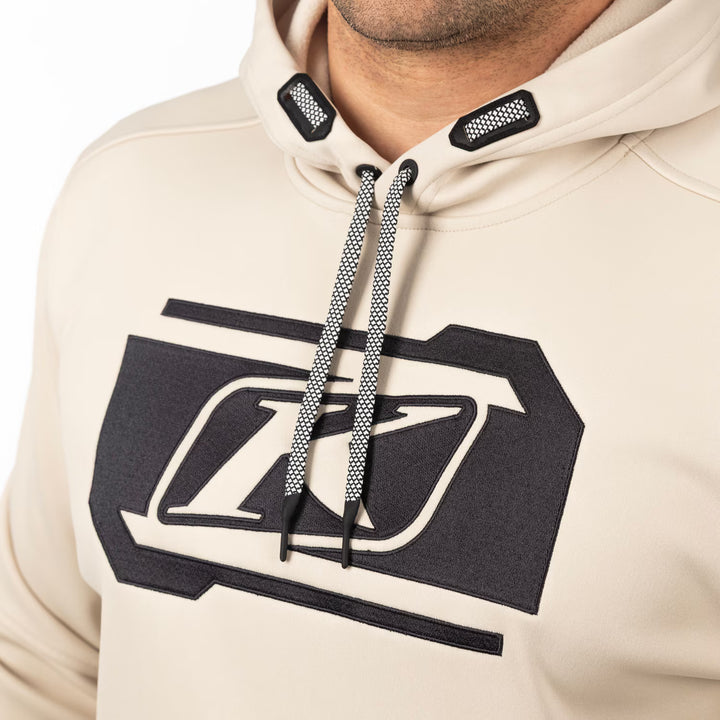 KLIM ZONE PULLOVER HOODIE - PEYOTE - BLACK
