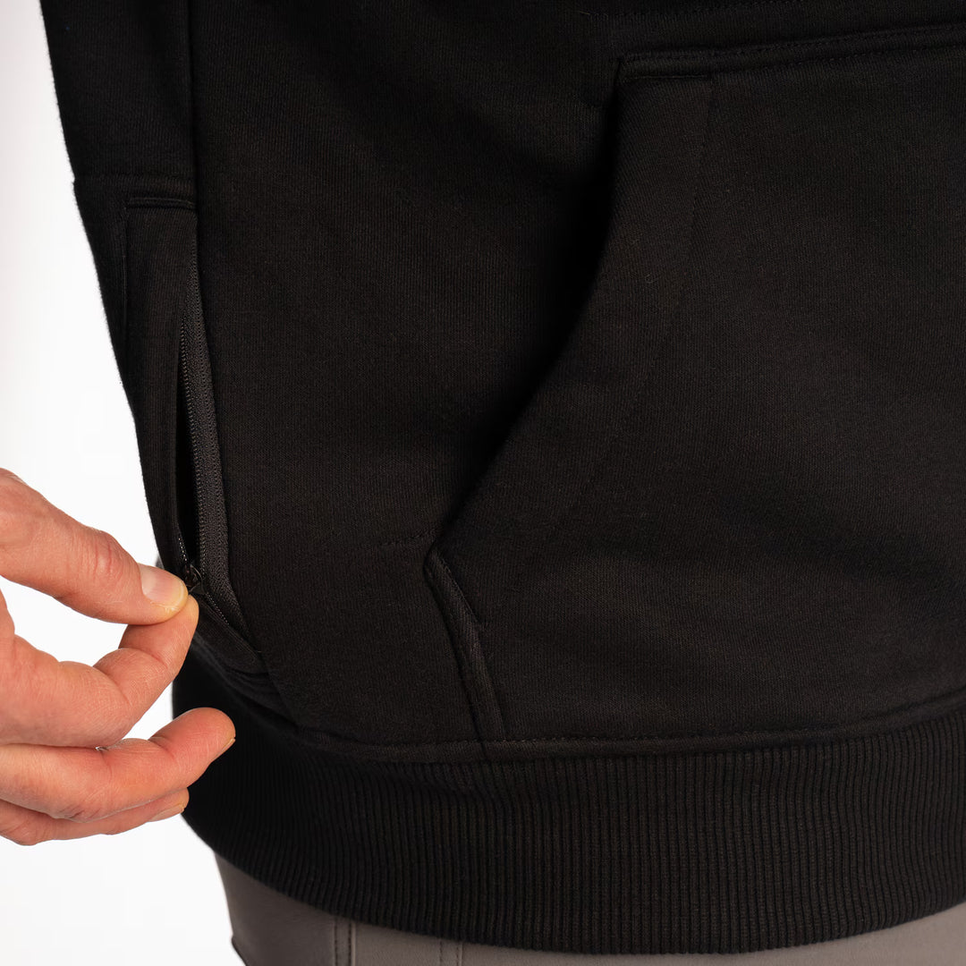 KLIM GUNNISON HEAVYWEIGHT ZIP HOODIE - BLACK