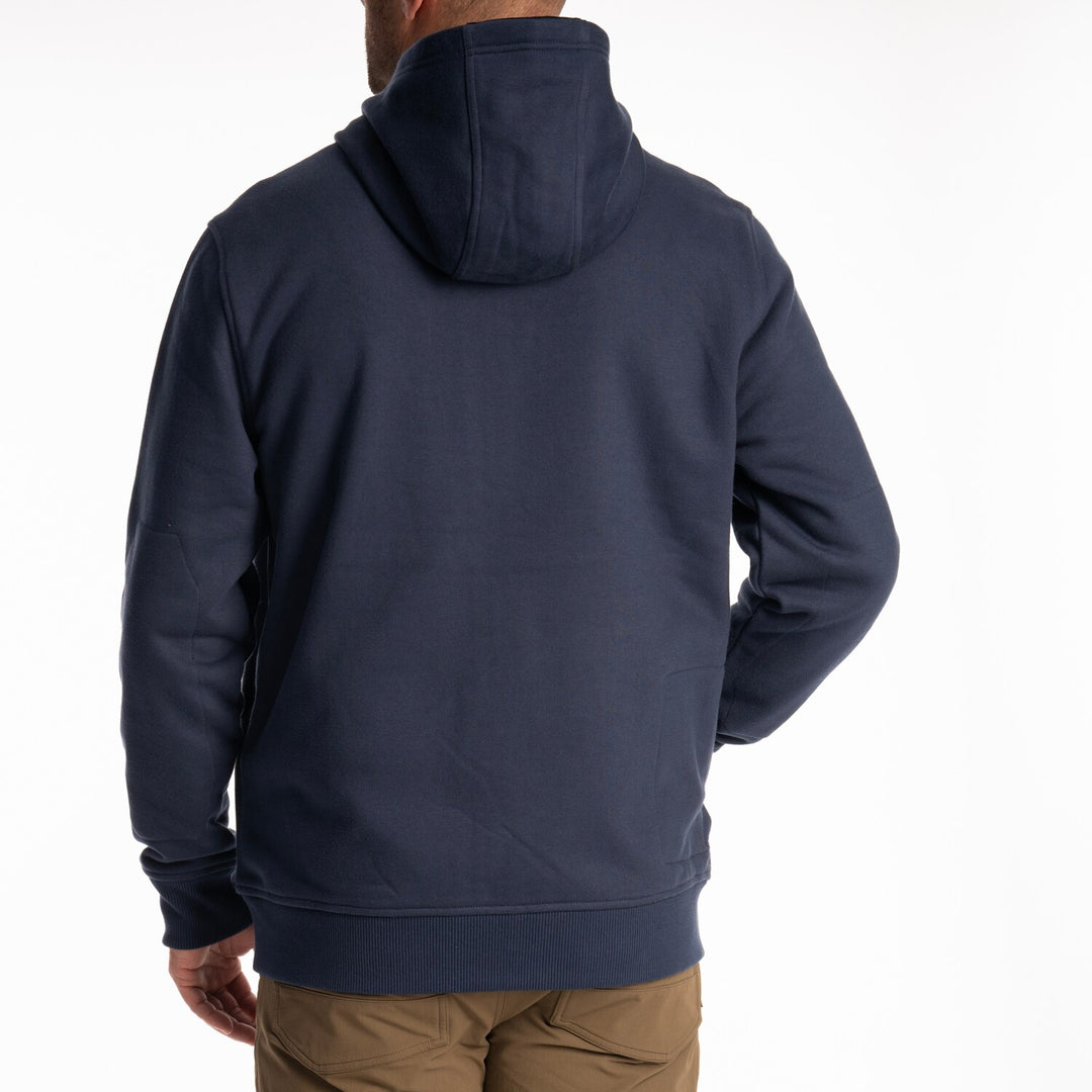 KLIM GUNNISON HEAVYWEIGHT ZIP HOODIE - DRESS BLUES
