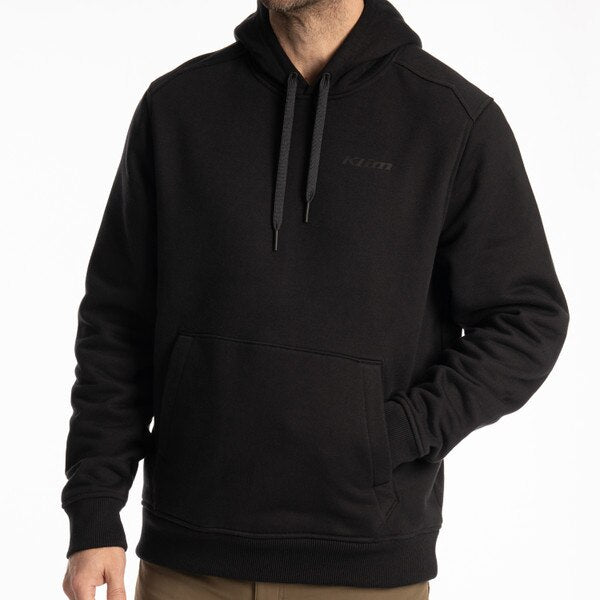 KLIM GUNNISON HEAVYWEIGHT PULLOVER HOODIE - BLACK