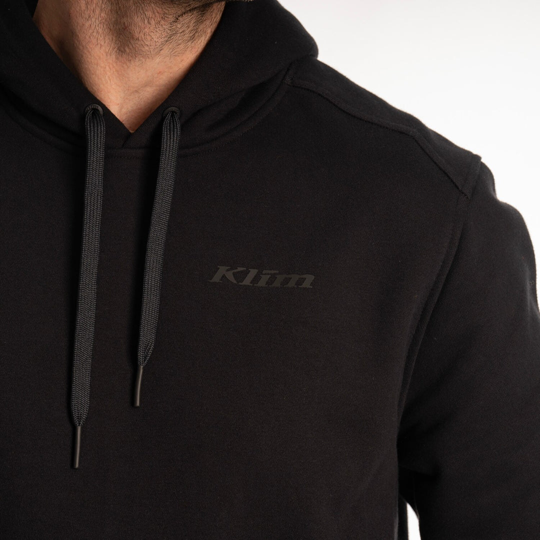 KLIM GUNNISON HEAVYWEIGHT PULLOVER HOODIE - BLACK