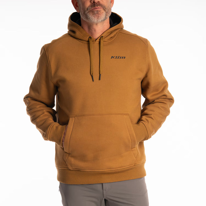 KLIM GUNNISON HEAVYWEIGHT PULLOVER HOODIE - BREEN