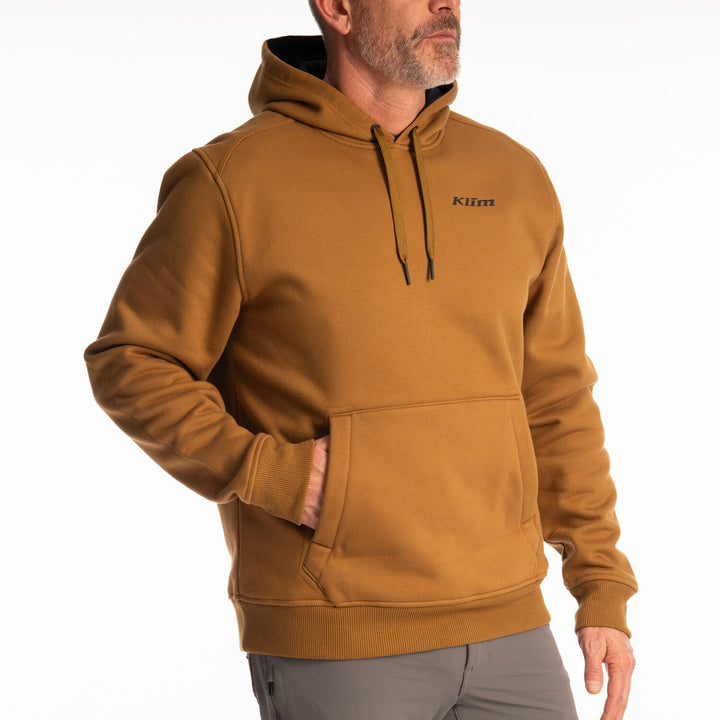 KLIM GUNNISON HEAVYWEIGHT PULLOVER HOODIE - BREEN