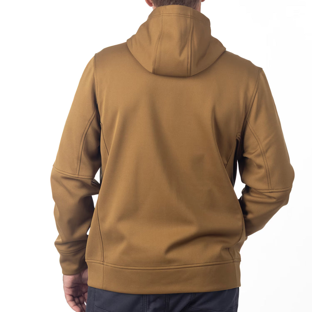 KLIM BARRACKS FULL ZIP HOODIE - BREEN - BLACK