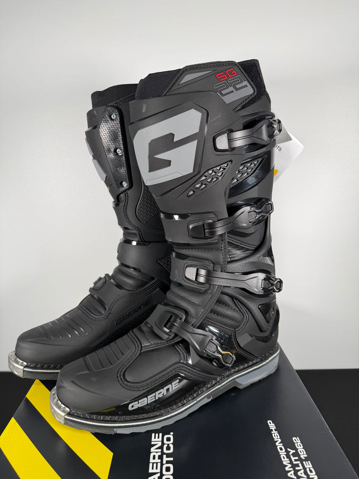 Gaerne SG-22 Boots - Black - Size Euro 47 / US 12 - OPEN BOX