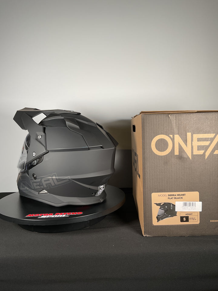 O'Neal  Sierra Helmet Flat Black - Size S - Used Open Box