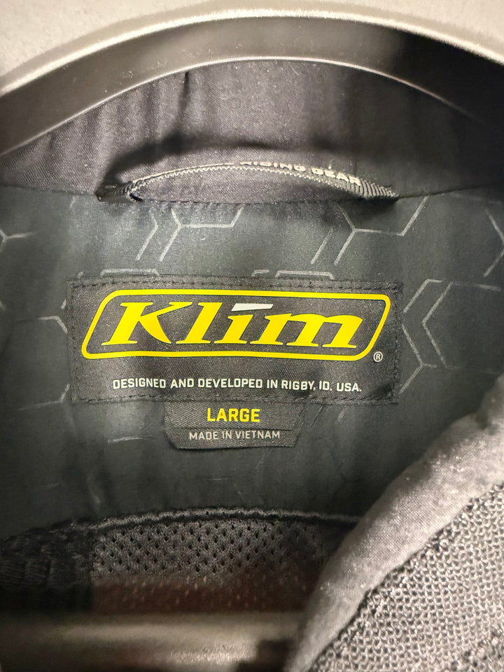 KLIM INDUCTION PRO JACKET - ASPHALT - HI-VI - Size L - OPEN BOX - FINAL SALE / NO RETURNS