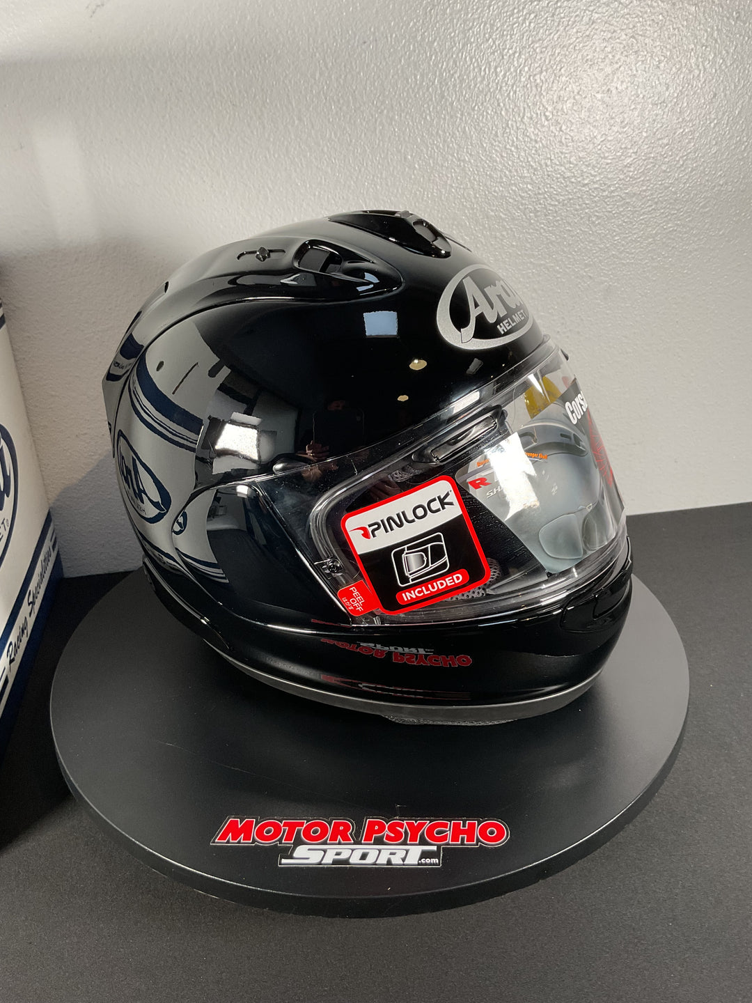 Arai Corsair-X Helmet - Black - Size Small - OPEN BOX