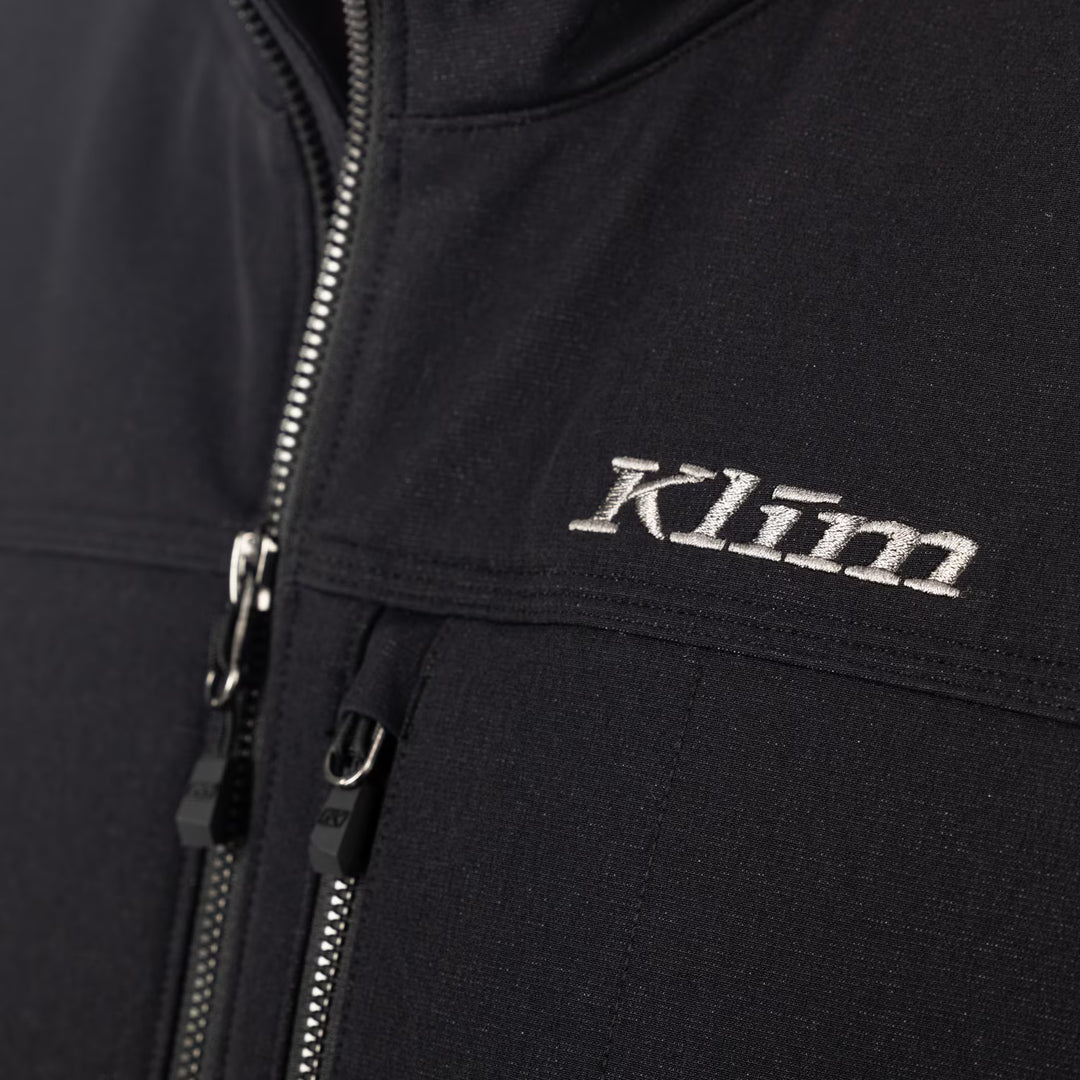 KLIM SADDLEBACK SOFTSHELL JACKET - BLACK