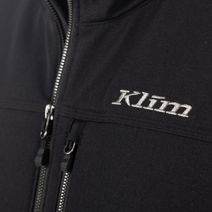 KLIM SADDLEBACK SOFTSHELL JACKET - BLACK