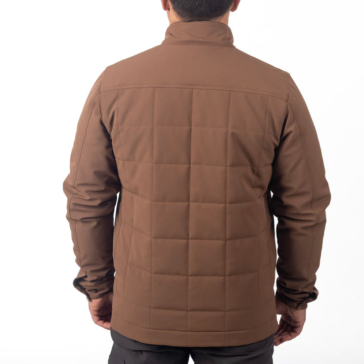 KLIM SADDLEBACK SOFTSHELL JACKET - COCOA BROWN