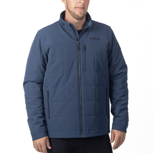KLIM SADDLEBACK SOFTSHELL JACKET - INSIGNIA BLUE