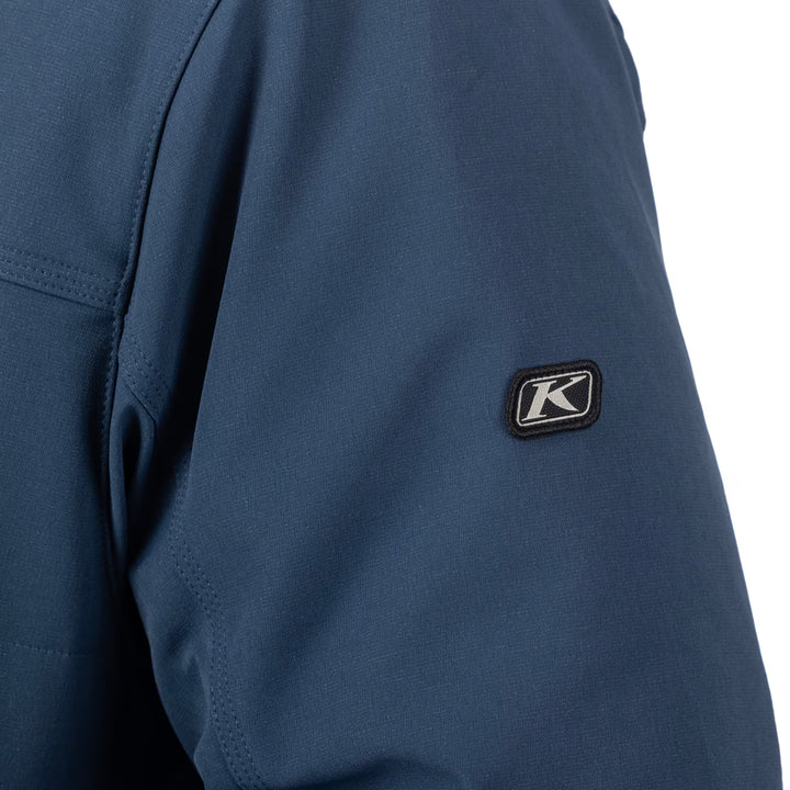 KLIM SADDLEBACK SOFTSHELL JACKET - INSIGNIA BLUE
