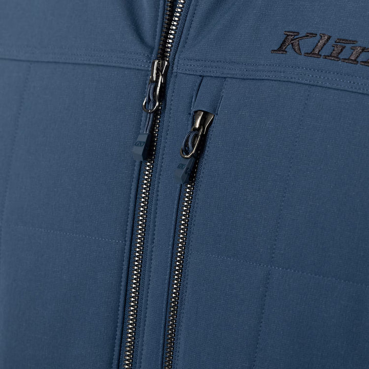 KLIM SADDLEBACK SOFTSHELL JACKET - INSIGNIA BLUE