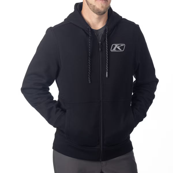 KLIM LOST RIVER HOODIE - BLACK - MONUMENT