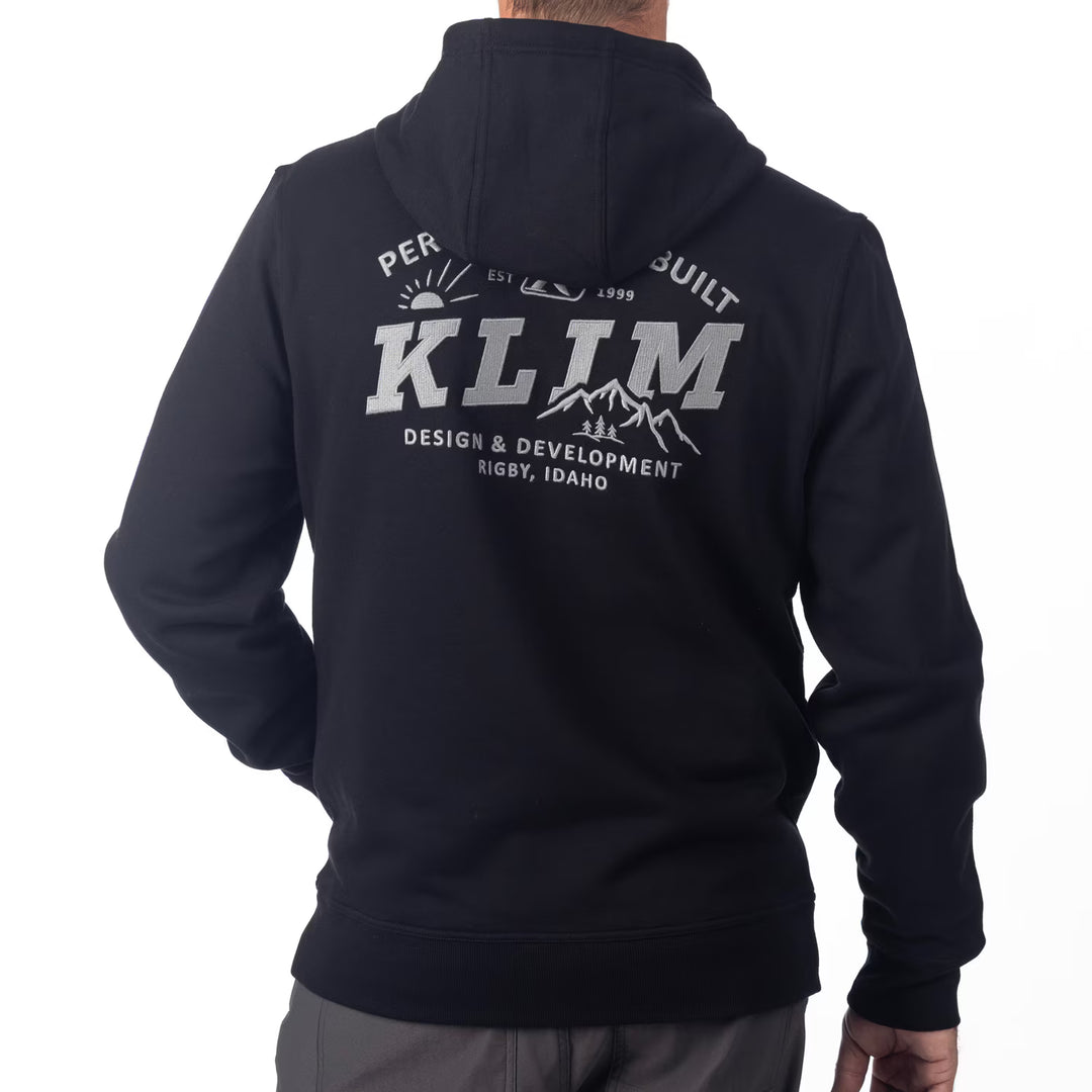 KLIM LOST RIVER HOODIE - BLACK - MONUMENT