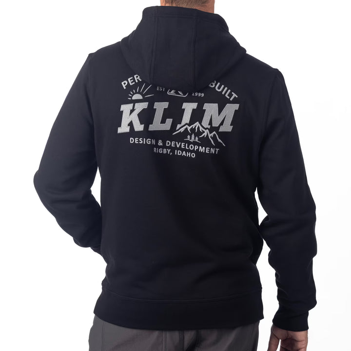 KLIM LOST RIVER HOODIE - BLACK - MONUMENT