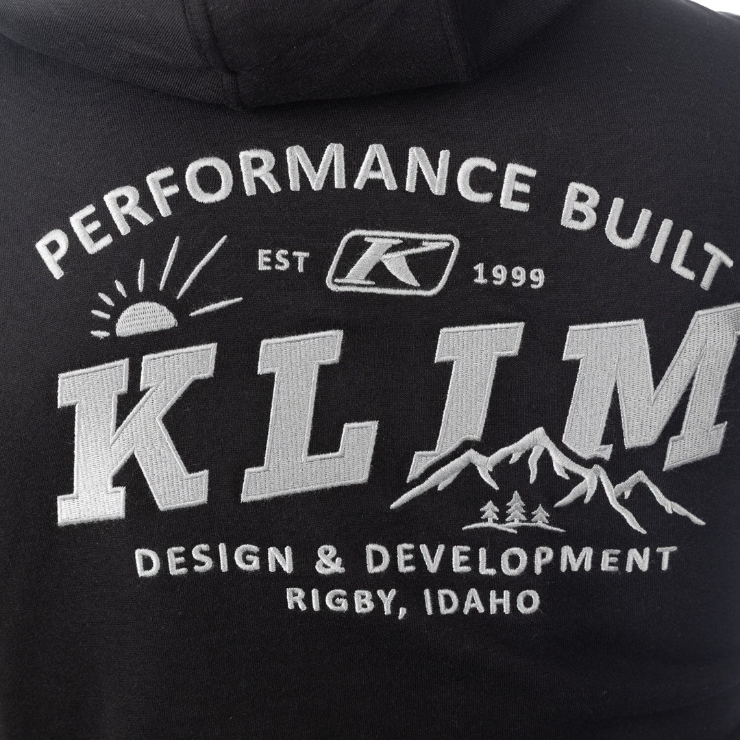 KLIM LOST RIVER HOODIE - BLACK - MONUMENT