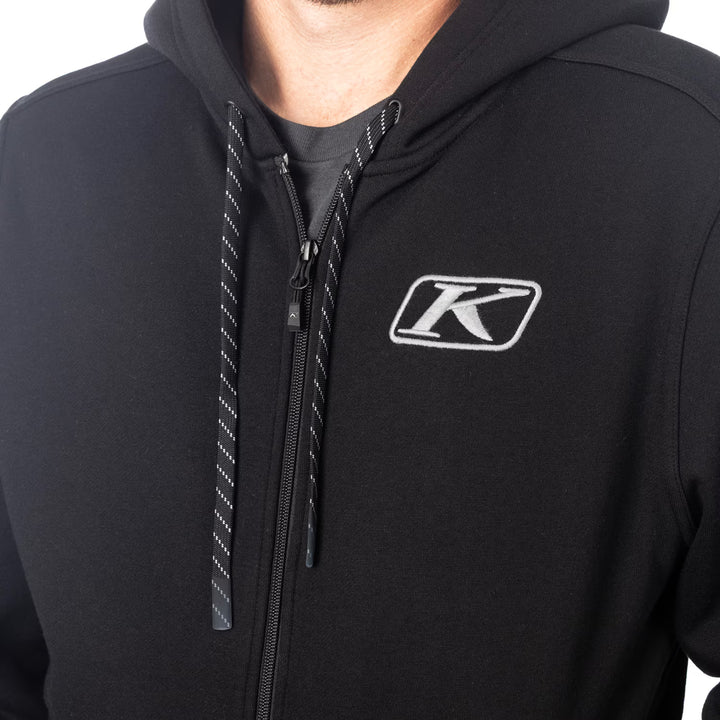 KLIM LOST RIVER HOODIE - BLACK - MONUMENT