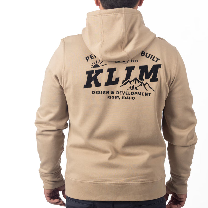 KLIM LOST RIVER HOODIE - MONTANA TAN - BLACK