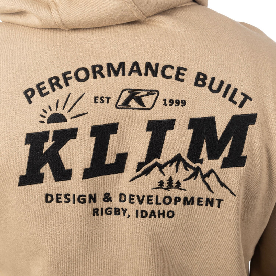 KLIM LOST RIVER HOODIE - MONTANA TAN - BLACK