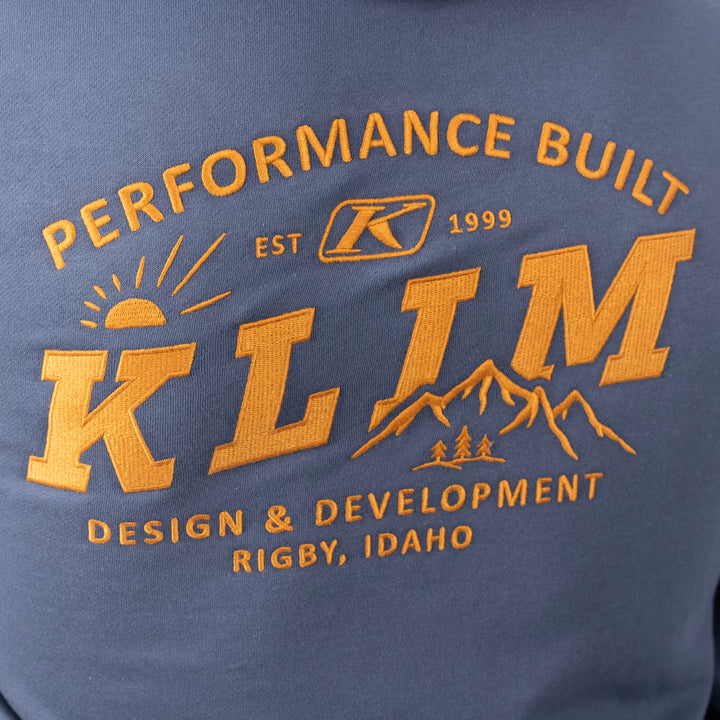 KLIM LOST RIVER HOODIE - VINTAGE INDIGO - MOAB