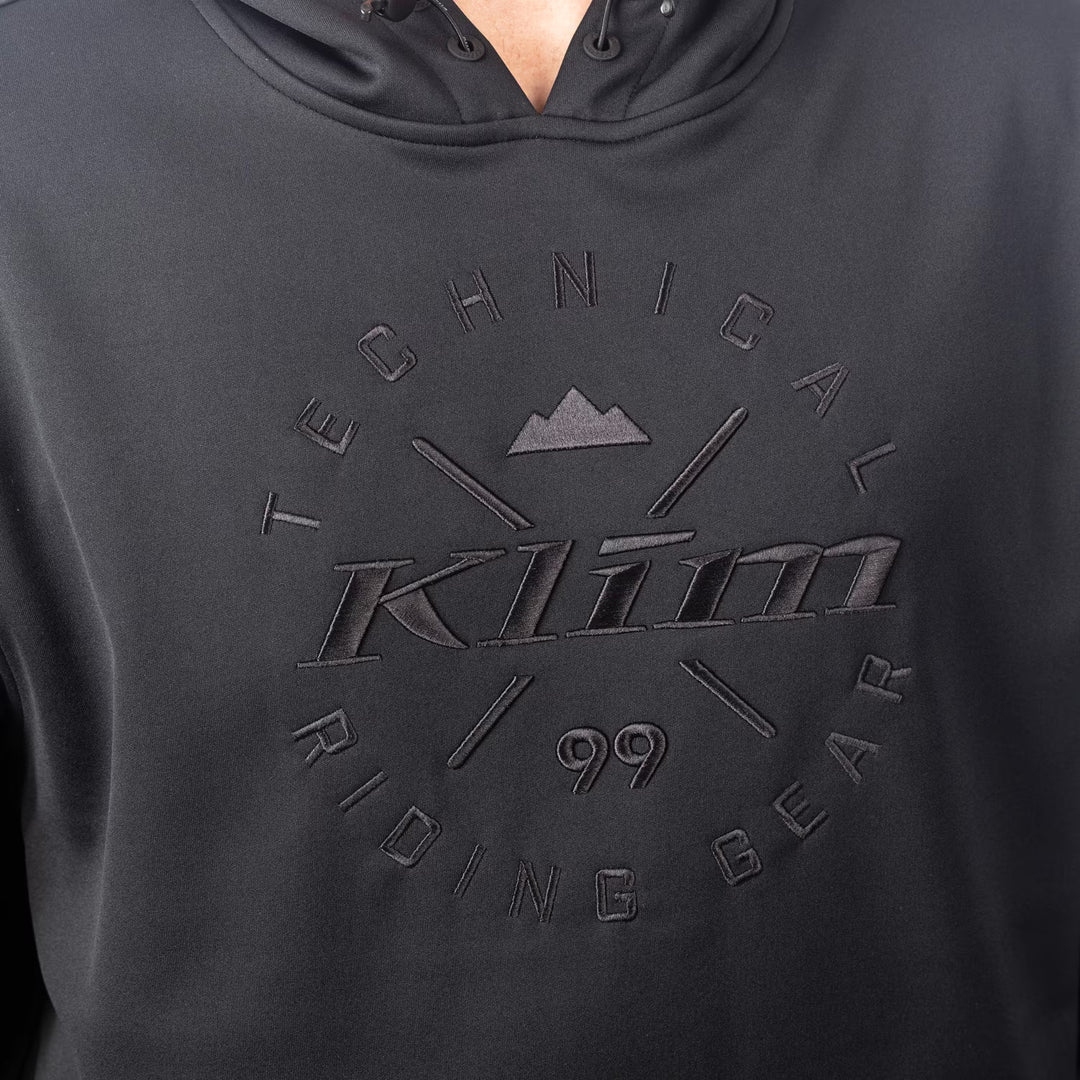 KLIM WYDAHO PULLOVER HOODIE - BLACK
