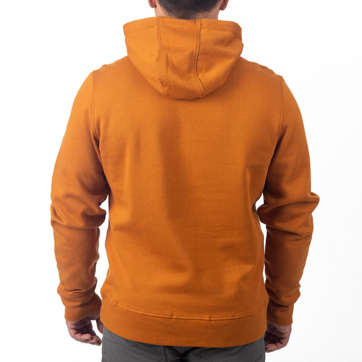 KLIM GLENS PEAK PULLOVER HOODIE - MOAB - COCOA BROWN