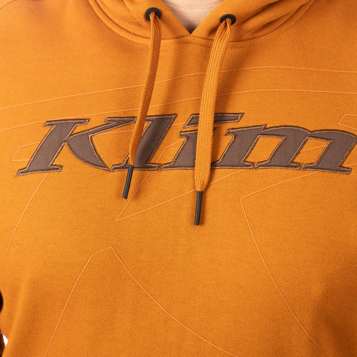 KLIM GLENS PEAK PULLOVER HOODIE - MOAB - COCOA BROWN