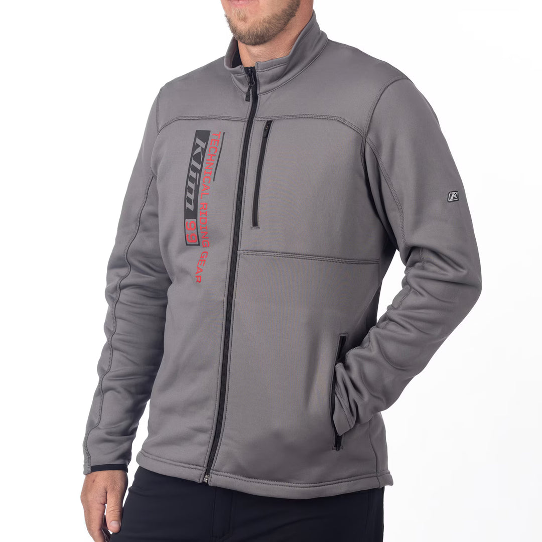 KLIM INFERNO GRAPHIC JACKET - CASTLEROCK - BLACK
