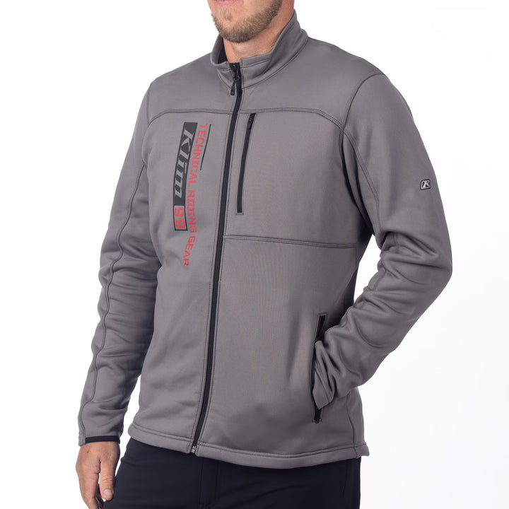 KLIM INFERNO GRAPHIC JACKET - CASTLEROCK - BLACK