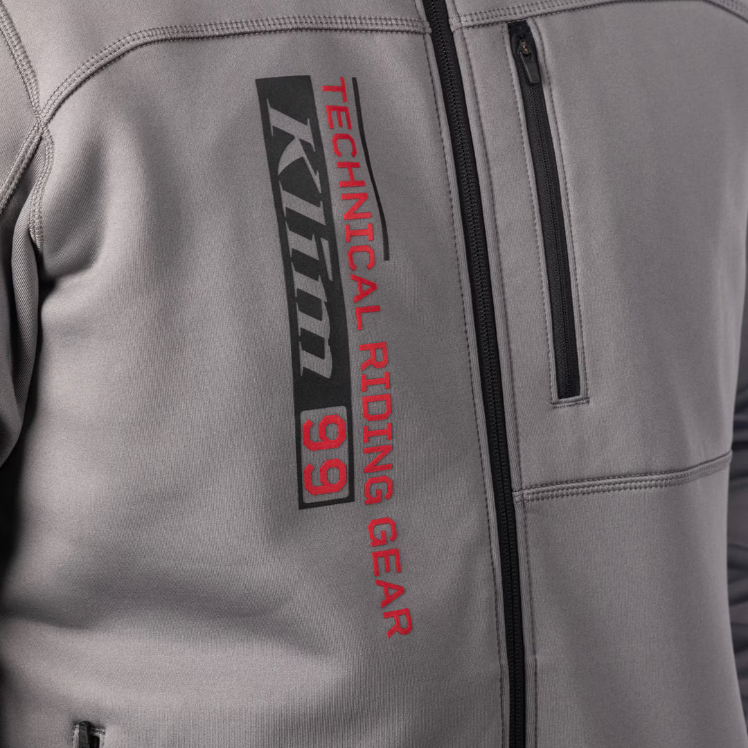 KLIM INFERNO GRAPHIC JACKET - CASTLEROCK - BLACK
