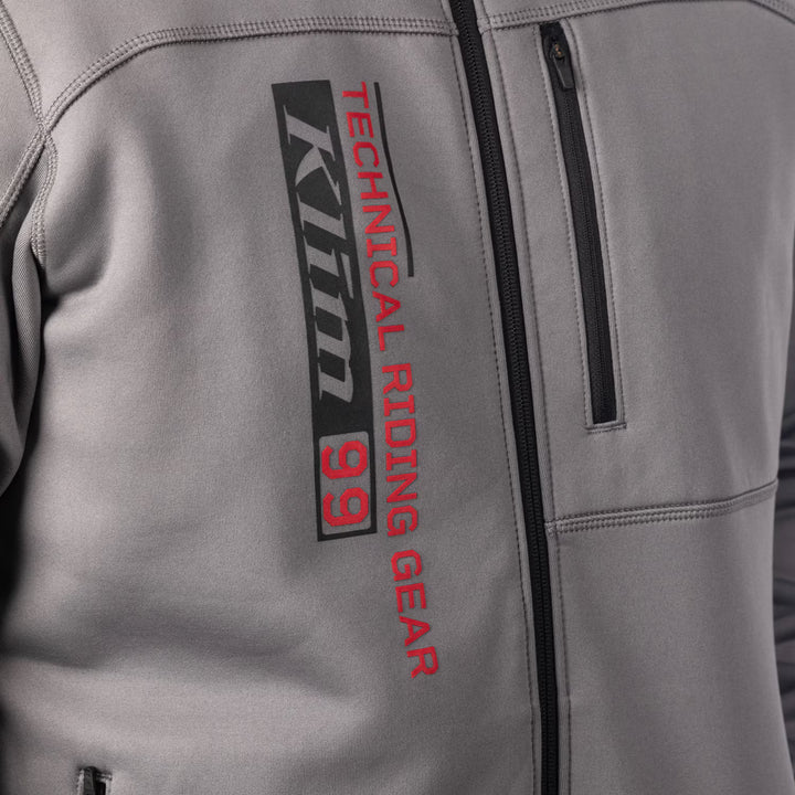 KLIM INFERNO GRAPHIC JACKET - CASTLEROCK - BLACK