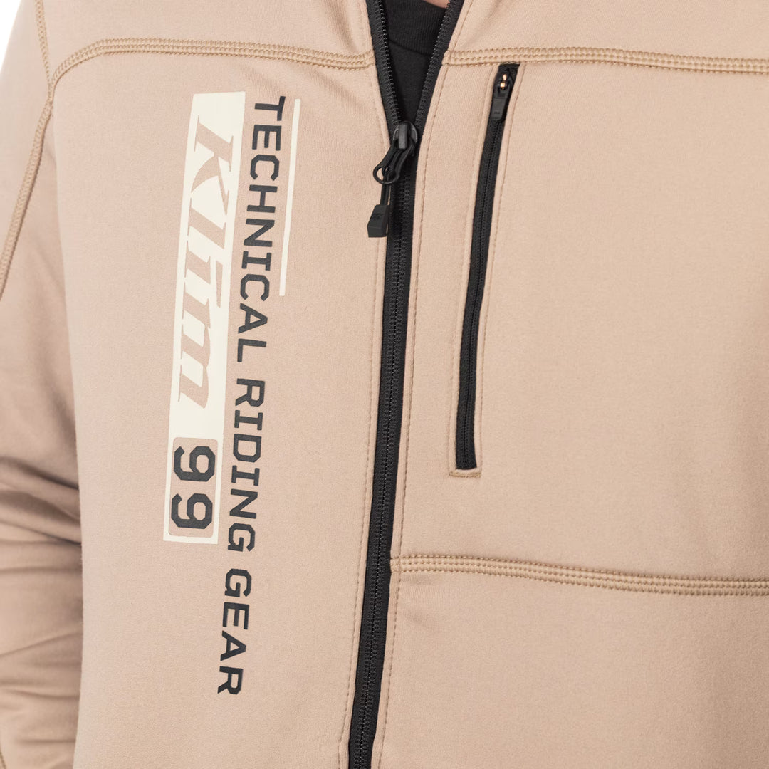 KLIM INFERNO GRAPHIC JACKET - MONTANA TAN - BLACK