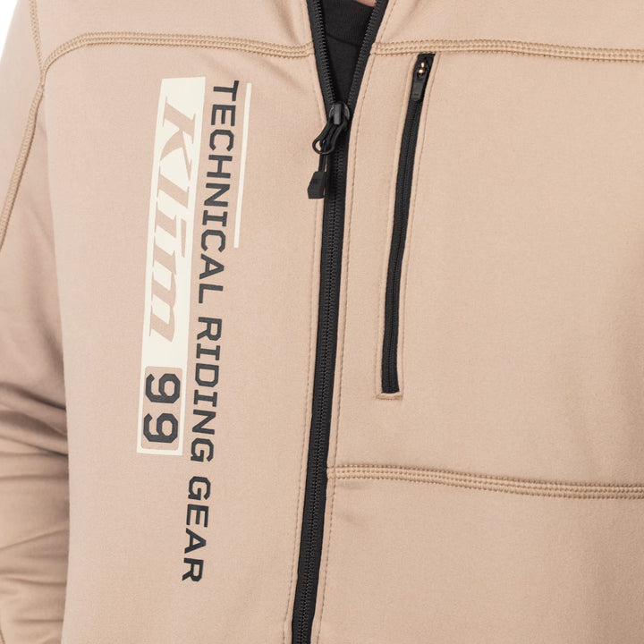 KLIM INFERNO GRAPHIC JACKET - MONTANA TAN - BLACK