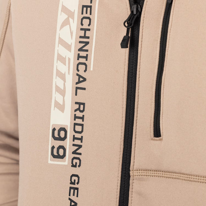 KLIM INFERNO GRAPHIC JACKET - MONTANA TAN - BLACK