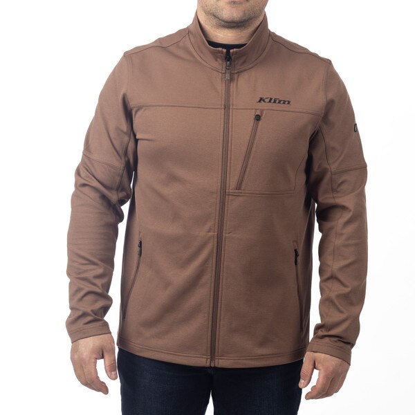 KLIM BRYCE POINT JACKET - COCOA BROWN