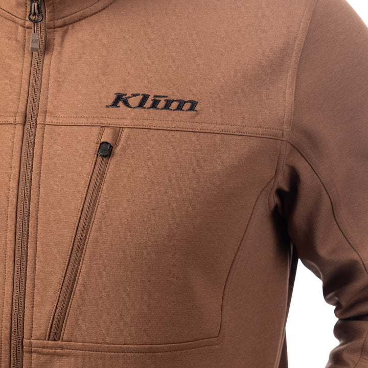 KLIM BRYCE POINT JACKET - COCOA BROWN