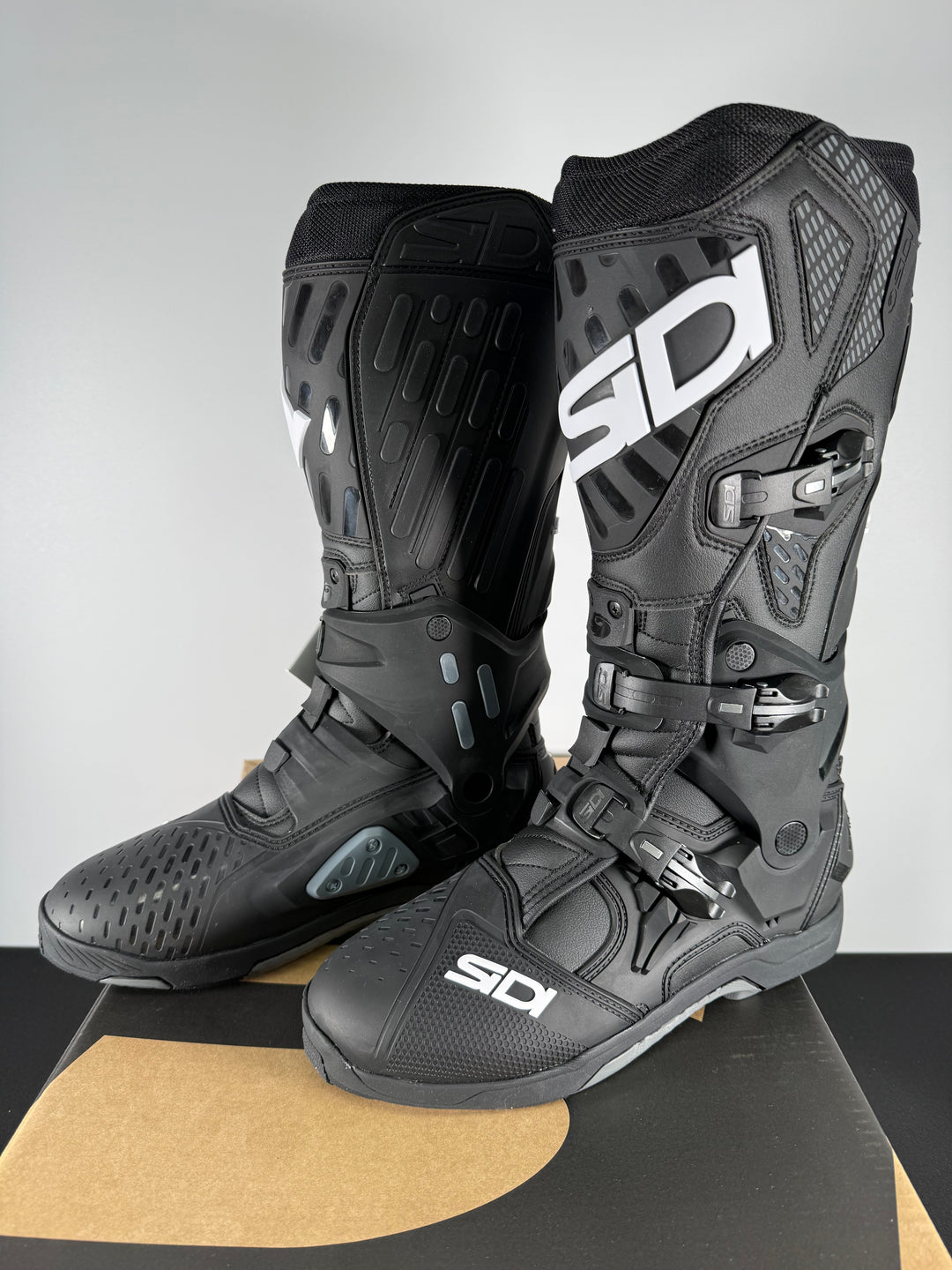 Sidi CrossAir Boots - Black - Size Euro 43 / US 9.4 - OPEN BOX
